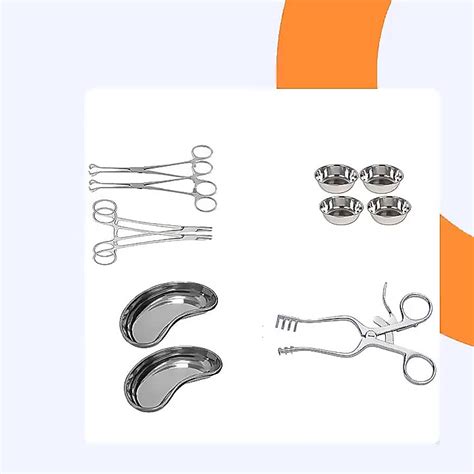 Episiotomy Surgical Instruments Set With Stainless Steel Box Manufacturers Supplier Factory