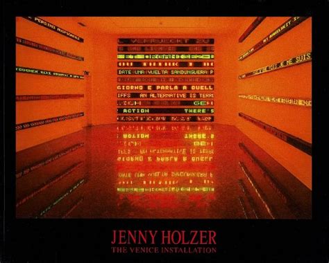 Jenny Holzer The Venice Installation ジェニー・ホルツァー 図録 古書古本買取販売 書肆 とけい草／syoshi Tokeisou｜思想・哲学書 美術