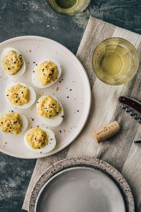 See full list on foodnetwork.com Miso-Mustard Deviled Eggs - Dishing Up the Dirt