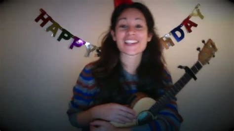 Sing You Happy Birthday On The Ukulele By Lonnamarie