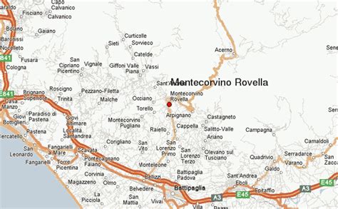 Rovella map — satellite images of rovella. Montecorvino Rovella Location Guide