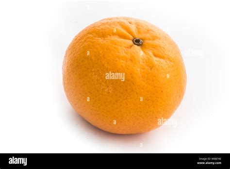 Clementines Isolated On White Stock Photo Alamy