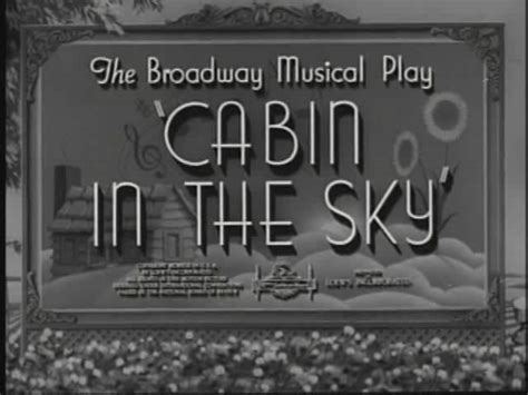 Cabin in the sky (1943) by movie club. Due cuori in cielo - Cabin in the Sky (1943) - CIAKHOLLYWOOD