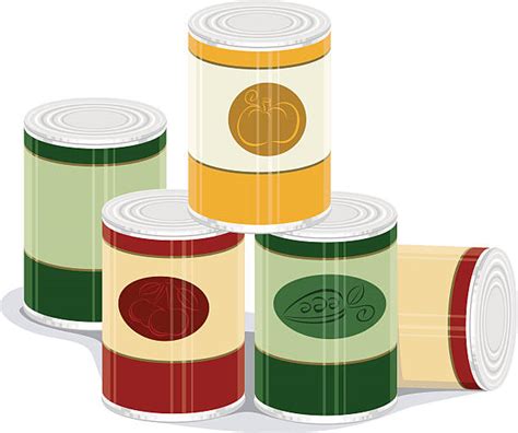 Soup Can Stack Stock Vectors Istock