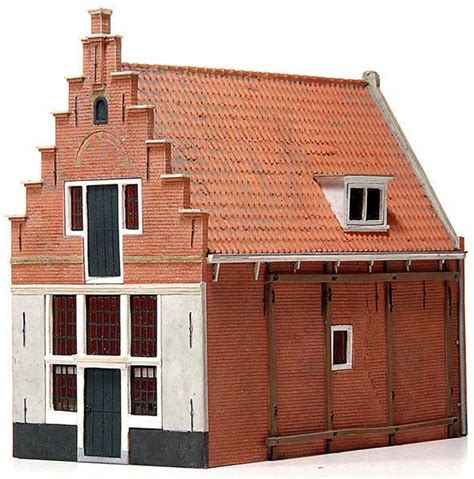 Ostseepark waterfront captains haus 17. Haus 17. Jahrhundert 'De Koophandel', 1:87, Bausatz aus ...
