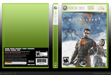 Half Life 3 Xbox 360 Box Art Cover By Vidboy10