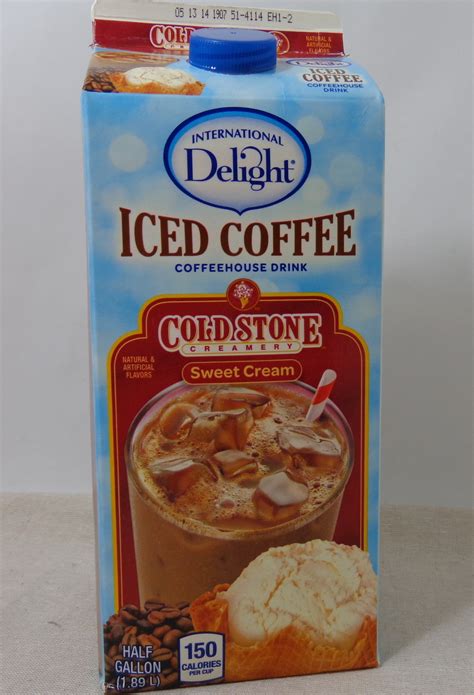 International Delight Iced Coffee Coldstone Creamery Sweet Cream My