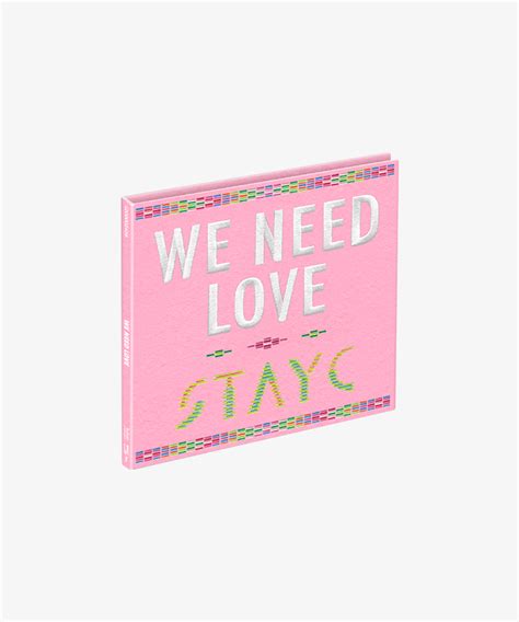 Stayc The 3rd Single Album [we Need Love] Digipack Ver Limited