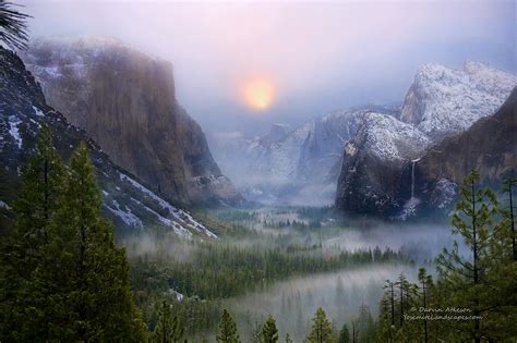 Winter Magic Yosemite National Park California Usa