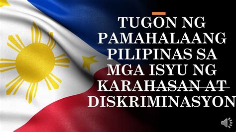Isyu Sa Pamahalaan Ng Pilipinas