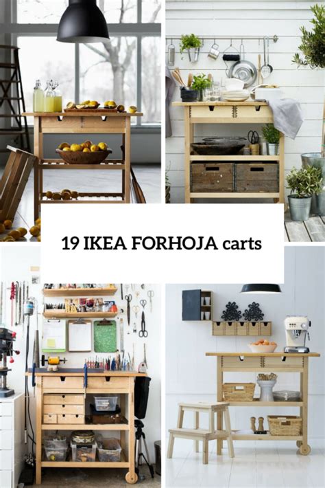 Ikea forhoja kitchen island cart. 19 IKEA FÖRHÖJA Cart Storage And Display Ideas For Every ...