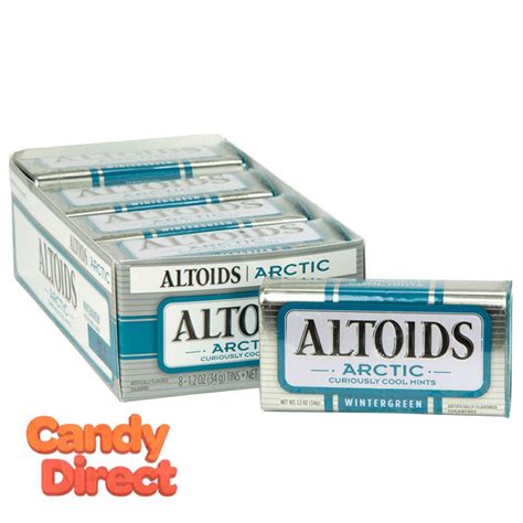 Arctic Wintergreen Altoids Mints 12oz Mint Tin 8ct Candydirect