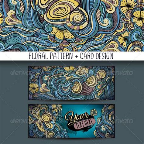 decorative floral pattern  card design  images card design