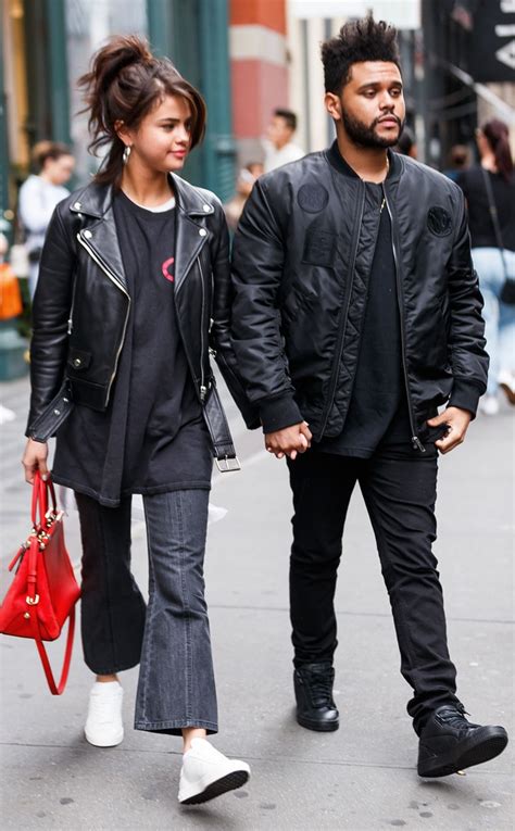 Selena Gomez And The Weeknd Are Totally Twinning During Nyc Date E Online Uk