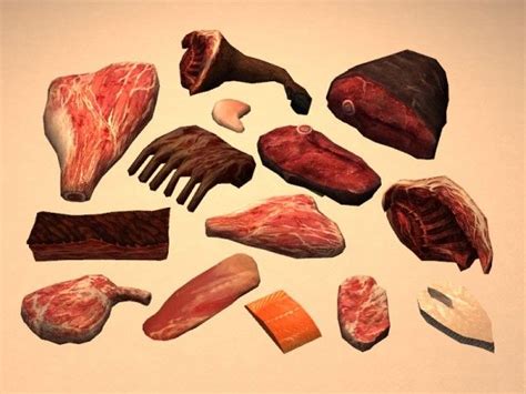 Sims 4 Meat Cc