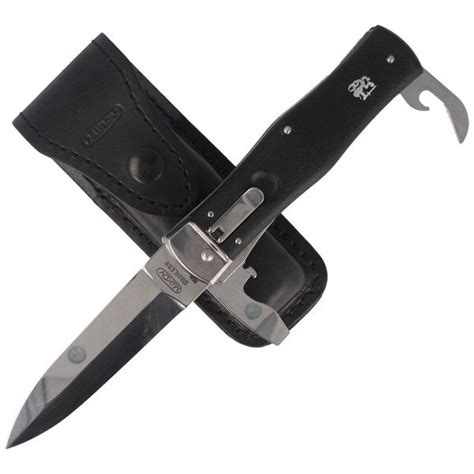 This region has specialized in the manufacture of cutlery since 1794, being called czech solingen. Mikov - Automatic spring knife Predator ABS Black 3 blades ...