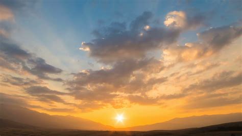 The Picturesque Sunrise On Cloud Stream Stock Footage Sbv 316775749