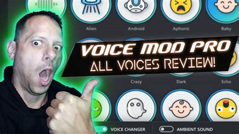 Voicemod Pro All Voice Effects Demonstration 2020 Youtube