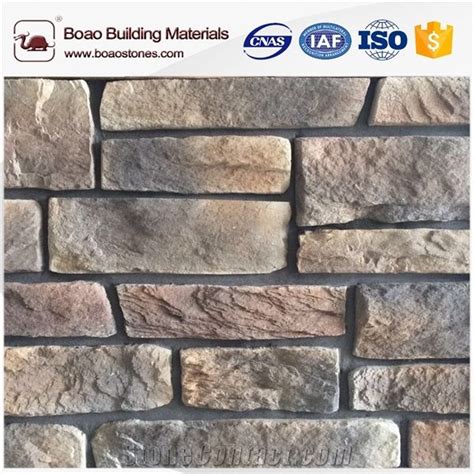 Faux Rock Stone Brick Wall Panel Sheets From China