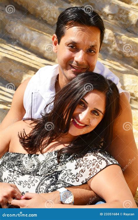 Loving Indian Couple Stock Photo Image Of Beautiful 23351684