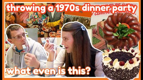 I love the intimacy of gathering family and friends to share a meal. I threw a 1970s Dinner Party for my family - YouTube