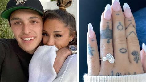 A source previously told the outlet that the duo first began dating in january. Ariana Grande Got Engaged to Boyfriend Dalton Gomez