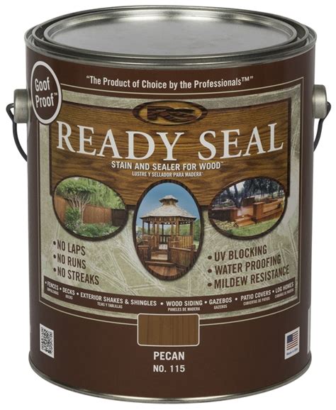 Ready Seal Gal 115 Pecan Ext Wood Stainsealant Orgill Paint