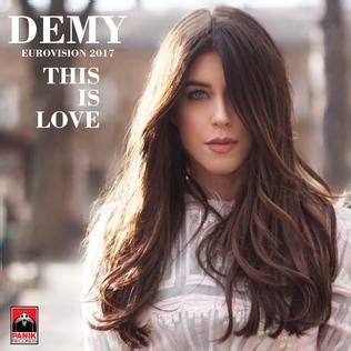 This table shows up to the 10 most recent results. This Is Love (Demy song) - Wikipedia