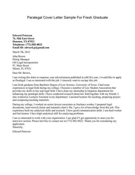 Simple cover letter sample for fresh graduate. Cover Letter Tips - Broke in London