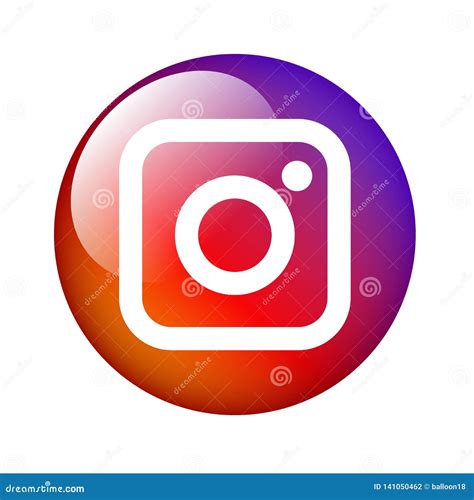 Instagram Icon Logo Vector Illustration 141050462