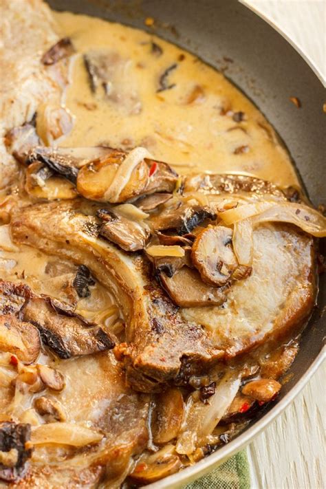 Thanks again and i look forward to trying your other. Pork Loin Chops in a Creamy Mushroom Sauce - The Cookie ...