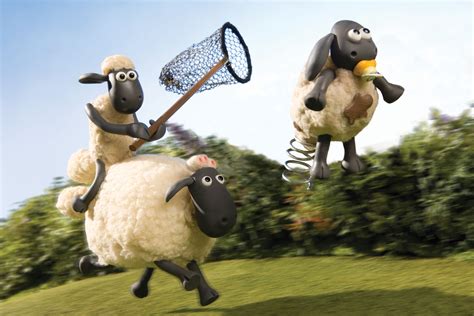 Aardman Rights Shaun The Sheep Movie Wallpaper