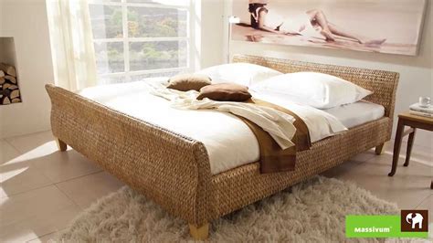 Schönes bett 1,40 x 2,00 mit rolllattenrost (ohne. Rattanbett Ikea