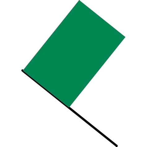 Vector Clip Art Of Green Flag Free Svg
