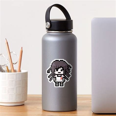 Mikan Tsumiki Pixel Sprite Sticker For Sale By Ellalune Redbubble