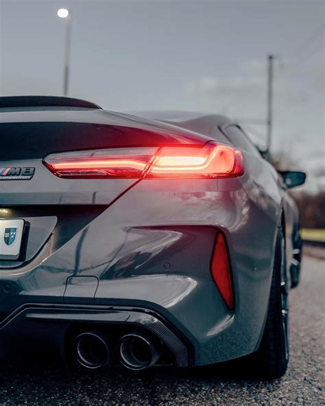 An aggressive deep front spoiler, dramatically. BMW M GmbH on Instagram: "When the sky is overcast, some things stand out even more. The BMW M8 ...