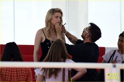 Amber Heard Poses For Loreal Photo Shoot At Cannes Film Festival