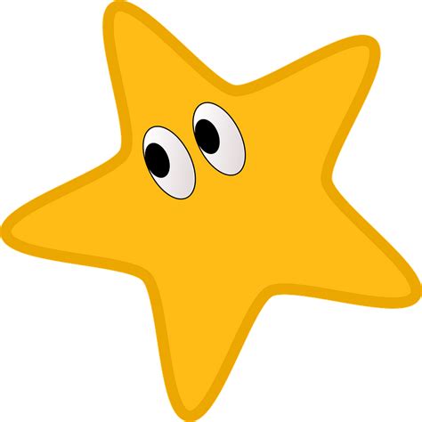 Yellow Star With Eyes Clipart Free Download Transparent Png Creazilla