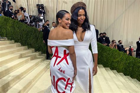 Aoc S Show Stopping Met Gala Dress Was Actually Designed By Someone From Toronto