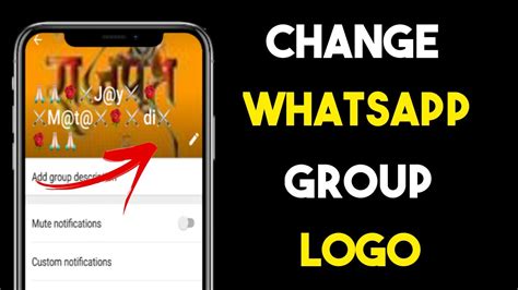 How To Change Whatsapp Group Profile Picture Change Whatsapp Group