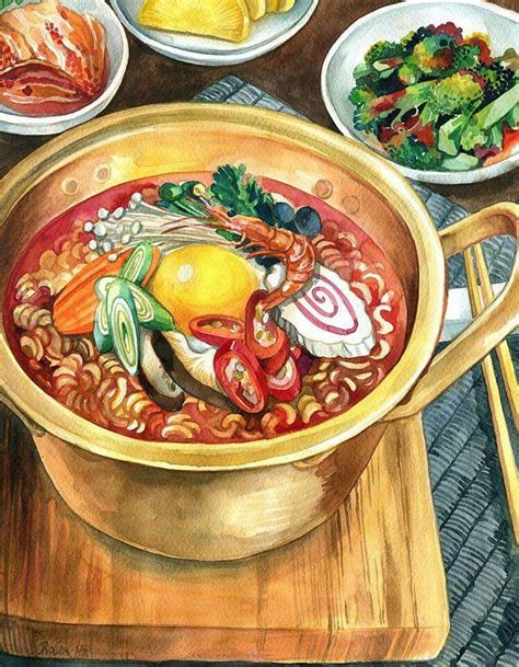 Pin By Basma Miso On Cute Anime Foods Food Artwork