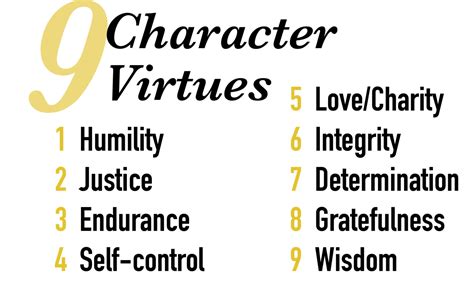 9 Core Virtues Responsiveed Blog