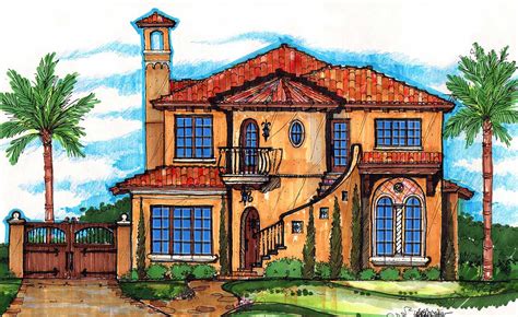 Exciting Mediterranean Home Plan 83361cl Architectural Designs