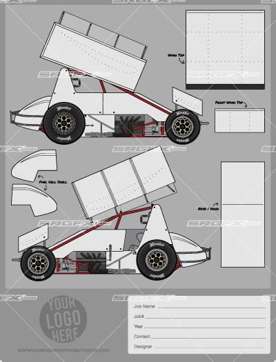 In general terms, a layout is a way of sizing and positioning a collection of naturally the principal purpose of each diagram layout is to position nodes, typically by calling. Sprint Car Template | SRGFX.com