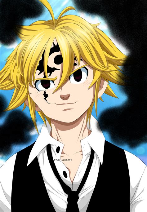 Want to discover art related to seven_deadly_sins? Meliodas - The Seven Deadly Sins Coloring by lancefil on ...
