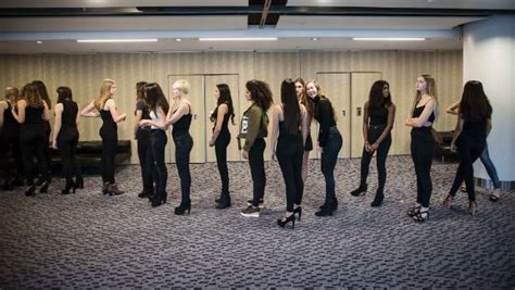 Models Line Up In Auckland For New Zealand Fashion Week Casting Call
