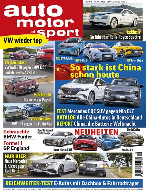 Auto Motor Und Sport Aktuelles Heft Und Einzelausgaben Offizieller