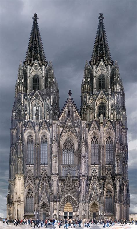 Cologne Cathedral In Cologne Germany Its The Largest Church In