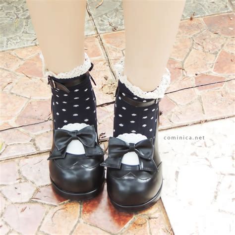 Cominica Blog ♔ Kawaii Black Shoes Is Kawaii♡