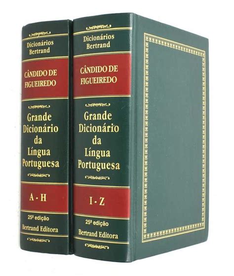 Lote 75 Livros Grande Dicionário Da Língua Portuguesa Cândido De